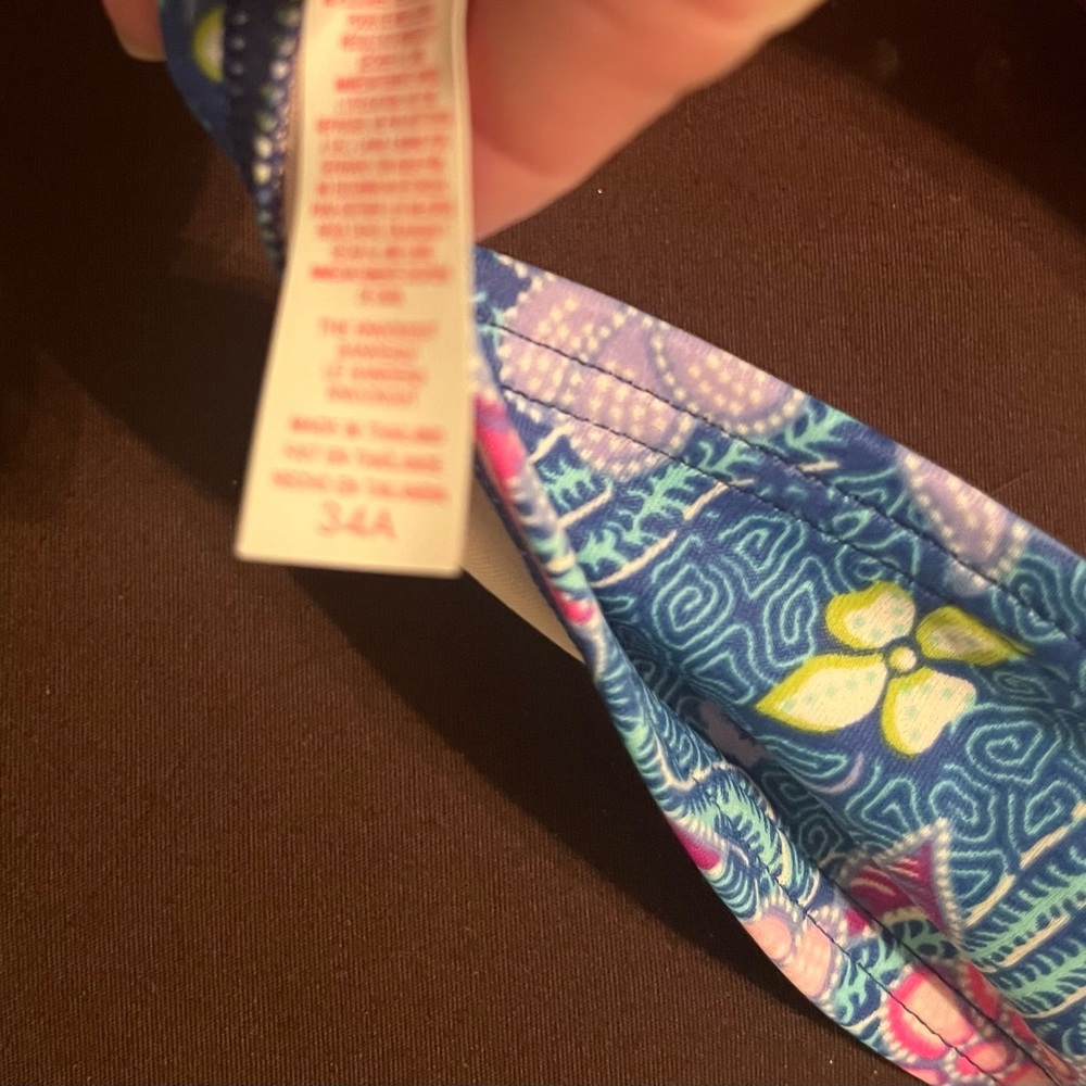 Victoria's Secret Pink and Blue Bikini Top - Picture 2 of 2